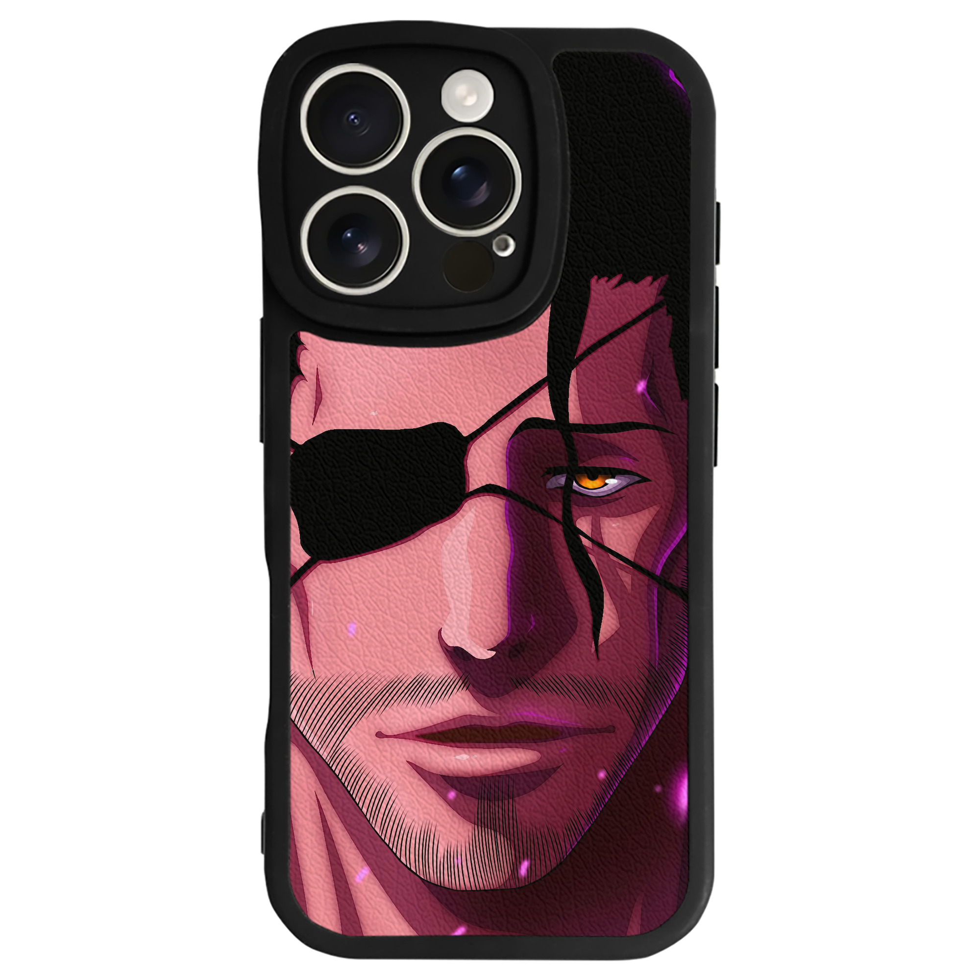 （画像用） ブリーチ BLEACH 【iPhone 16シリーズ対応】シリコンスマホケース（レザー調） 材質：シリコン
